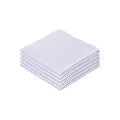 Салфетка (рис.2) 35×35 см журавинка белая (5 штук в упаковке)