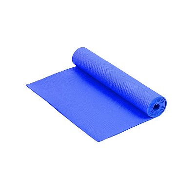Коврик для фитнеса и йоги Larsen PVC синий 1730×610×4 мм
