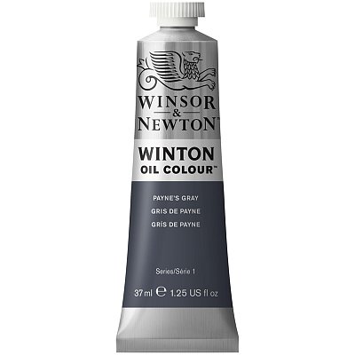 Краска масляная художественная Winsor&Newton «Winton», 37мл, туба, серый Пэйнес