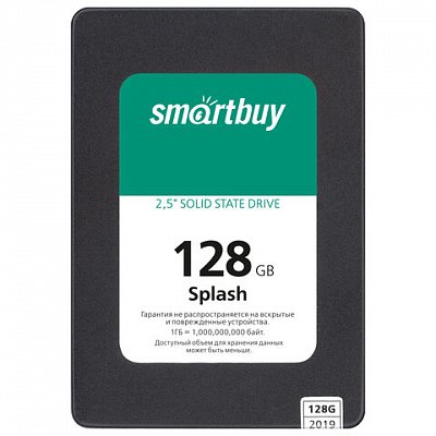 Диск SSD Smartbuy Splash 128GB 2.5"