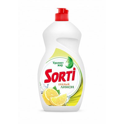 Средство для мытья посуды Sorti «Лимон», 1.3л