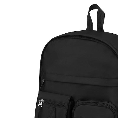 Рюкзак Berlingo Tasty «Black rubusta», 40×28×15см, 1 отделение, 7 карманов, уплотненная спинка