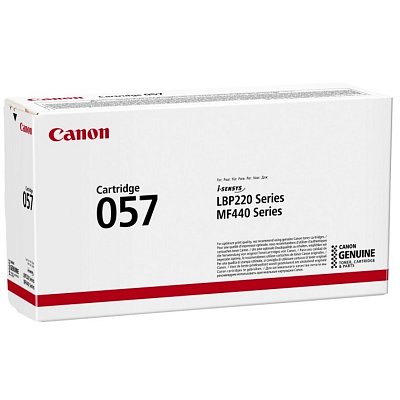 Картридж лазерный Canon 057 BK 3009C002 черный оригинальный
