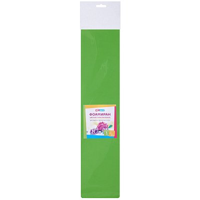 Цветная пористая резина (фоамиран) ArtSpace, 50×70, 1мм., салатовый
