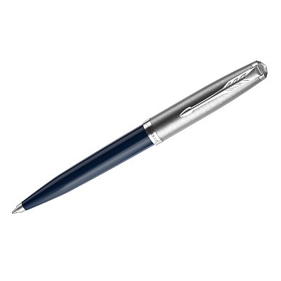 Ручка шариковая Parker «51 Midnight Blue CT», черная, 1.0мм, поворот., подарочная упаковка