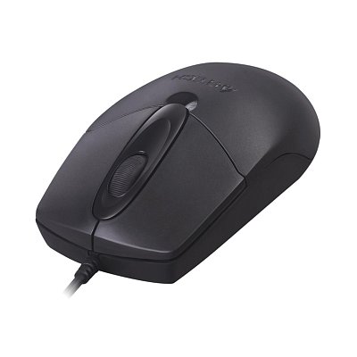 Мышь компьютерная A4Tech OP-720S черный (1200dpi) silent USB/3but