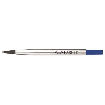 Стержень для роллеров Parker синий 112 мм (толщина линии 0.7 мм, 2 штуки в упаковке)