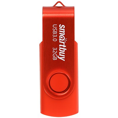 Память Smart Buy «Twist» 32GB, USB 3.0 Flash Drive, красный