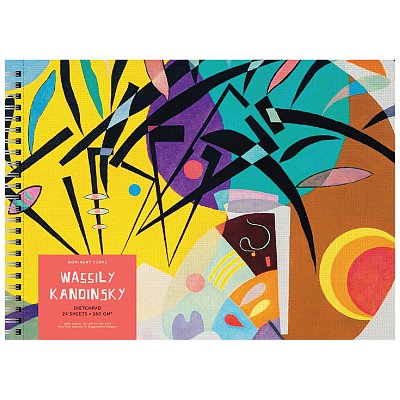 Альбом для рисования 24л., А4, на гребне Greenwich Line «The origin of abstraction», глянц. ламинация, 160 г/м2, перфорация на отрыв