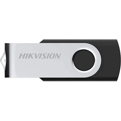 Флеш-память HIKVision M200S 16Gb/USB 2.0/Черный/Серебр (HS-USB-M200S/16G)