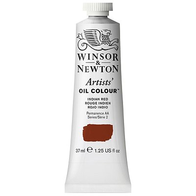 Краска масляная профессиональная Winsor&Newton «Artists' Oil», красный Индийский