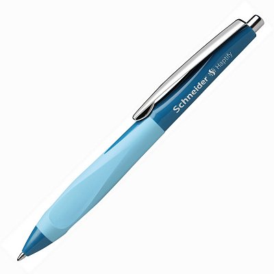 Ручка шариковая масляная автоматическая Schneider Haptify синяя (толщина линии 0.5 мм)