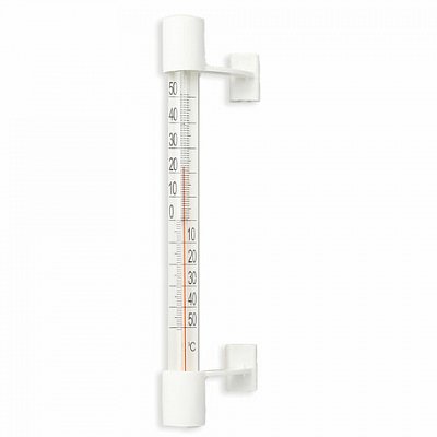Термометр оконный, крепление на липучку, диапазон от -50 до +50°C, ПТЗ