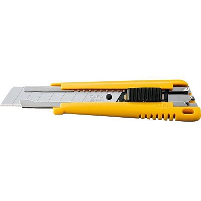 Нож канцелярский Olfa OL-EXL с металлической направляющей и автофиксатором (ширина лезвия 18 мм)