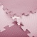 превью Коврик-пазл напольный 0.9×0.9 м, мягкий, розовый, 9 элементов 30×30 см, толщина 1 см, ЮНЛАНДИЯ