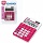 Калькулятор настольный CASIO MS-20NC-RD-S (150×105 мм) 12 разрядов, двойное питание, белый/красный, блистер