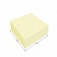 превью Самоклеящийся блок Berlingo «Ultra Sticky», 75×75мм, 400л, пастель, желтый