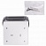 превью Диспенсер для туалетной бумаги в стандартных рулонах, тонированный серый, ЛАЙМА, 605044