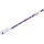 Ручка гелевая Crown «Glitter Metal Jell» фиолетовая с блестками, 1.0мм