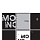 Тетрадь 96л., А5, клетка на гребне BG «MonoChrome», двойная обложка