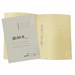 Скоросшиватель картонный Attache Economy Дело № A4 до 200 листов белый (190-210 г/кв. м, 100 штук в упаковке)