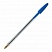 превью Ручка шариковая одноразовая неавтоматическая масляная BIC Cristal синяя (толщина линии 0.4 мм)