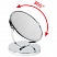 превью Зеркало настольное BRABIXкруглоедиаметр 17 смдвустороннеес увеличениемметаллическая рамка607422