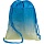 Мешок для обуви №1School Градиент синий, 360×470 мм, карман, МО-26-2