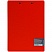 превью Планшет с зажимом Berlingo «Steel&Style» A4, пластик (полифом), красный