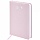 Ежедневник датированный 2024 А5 138×213 мм BRAUBERG «Profile», балакрон, светло-розовый