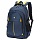 Рюкзак BRAUBERG TITANIUM универсальный, синий, желтые вставки, 45×28х18см