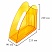 превью Вертикальный накопитель Attache Bright Colours прозрачный желтый ширина 90 мм