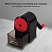 превью Точилка механическая BRAUBERG «ULTRA»для чернографитных и цветных карандашейкрепление к столукорпус черный с красным228626