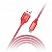 превью Кабель Smartbuy iK-12NS, USB2.0 (A) - microUSB (B), в оплетке, 2A output, 1м, красный