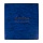 Альбом нумизматика для 90 монет (диаметр до 32 мм), 145×185 мм, синий, ОСТРОВ СОКРОВИЩ