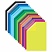 превью Картон цветной А4 2-сторонний МЕЛОВАННЫЙ EXTRA 16 листов 16 цветов, BRAUBERG, 200×290 мм