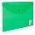 Папка-конверт с кнопкой STAFFА4до 100 листовпрозрачнаязеленая 0.15 мм270468