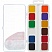 превью Краски акварельные №1 School ColorPics набор 12 цв б/кисти пластик