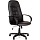 Кресло для руководителя Chairman 555 LT черное (сетка/ткань, пластик)      