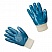 превью Перчатки защитные Strongshell хлопковые с нитрильным покрытием синие (размер 10, XL)