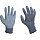 Перчатки рабочие с защитой от порезов с нитриловым покрытием Scaffa (класс вязки 13, размер 9, L, DY1350S-OR/BLK)