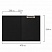 превью Папка-планшет STAFF, А4 (230×314 мм), с прижимом и крышкой, картон/бумвинил, РОССИЯ, черная, 229053