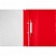 превью Папка-скоросшиватель Attache А4 с перфорацией красная 10 штук в упаковке (толщина обложки 0.11 мм и 0.15 мм)