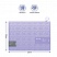 превью Папка-конверт на молнии Berlingo «Starlight S», 200мкм, фиолетовая, с рисунком