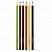 превью Карандаши цветные мягкие ЮНЛАНДИЯ «ЗАБАВНЫЕ КАРТИНКИ»6 цветовклассическиезаточенные181642