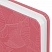 превью Ежедневник датированный 2023 А5 138×213 мм BRAUBERG Foliage, под кожу, розовый