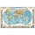 Карта настенная «Мир. Политическая карта с флагами», М-1:30 млн., размер 122×79 см, ламинированная