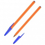 Ручка шариковая неавтоматическая одноразовая Attache Economy синяя (толщина линии 0.7 мм)