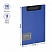 превью Папка-планшет с зажимом Berlingo «Steel&Style» A5+, 1800мкм, пластик (полифом), синяя