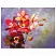 превью Картина стразами (алмазная мозаика) 30×40 см, ОСТРОВ СОКРОВИЩ «Орхидея», без подрамника